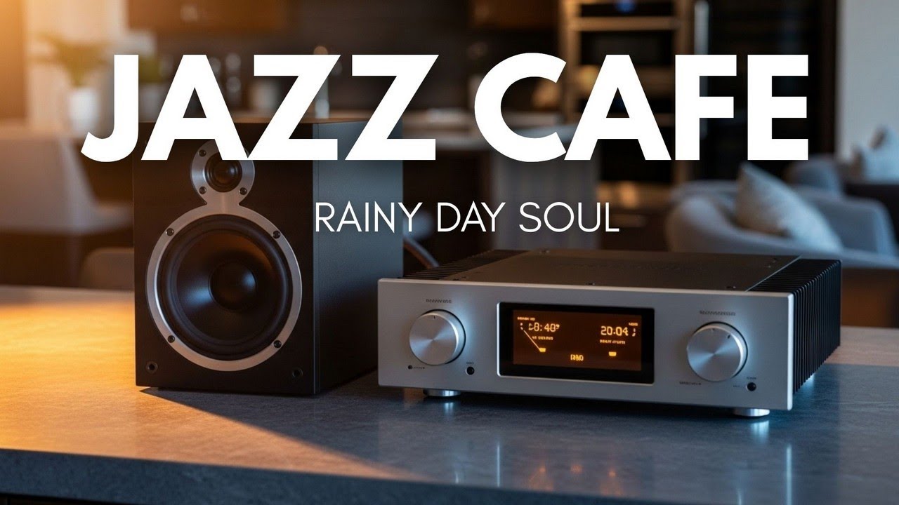 Jazz Cafe - Midnight Rain Ambience & Slow Jazz for Insomnia and Sleeping