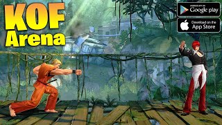 Release! The king of fighters Arena Gameplay Android IOS 60fps Download apk screenshot 4