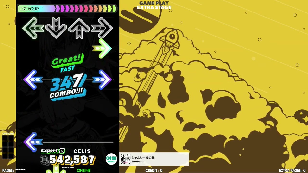 【DanceDanceRevolution WORLD】シャムシールの舞(Expert) / Zektbach