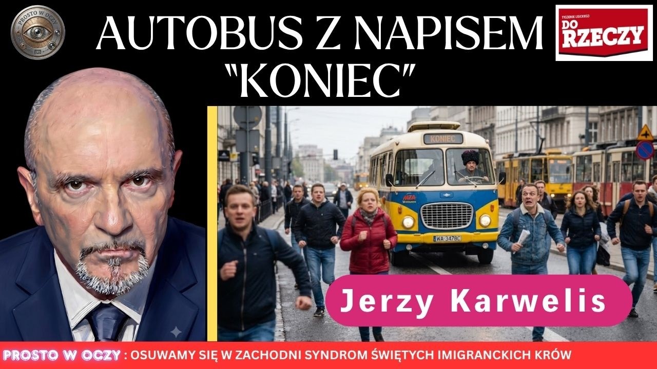 Miniatura: Prosto w oczy - dziś autobus. Znak a nie...
