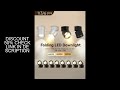 LED Downlight 3 Colour Change Home-Appliance Decor Spotlight Indoor Ceiling Lamps Room Fixtures Bedr