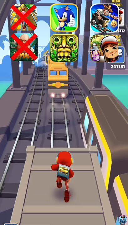 Which run game is your Favourite let's GO 🤯 #shorts #youtubeshorts #subwaysurfers