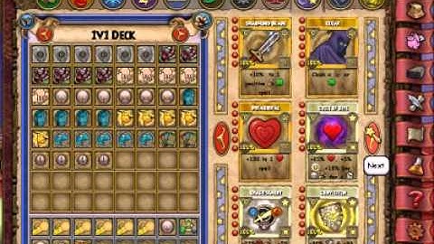 Wizard101 - Pvp Deck set up for Balance Level 100
