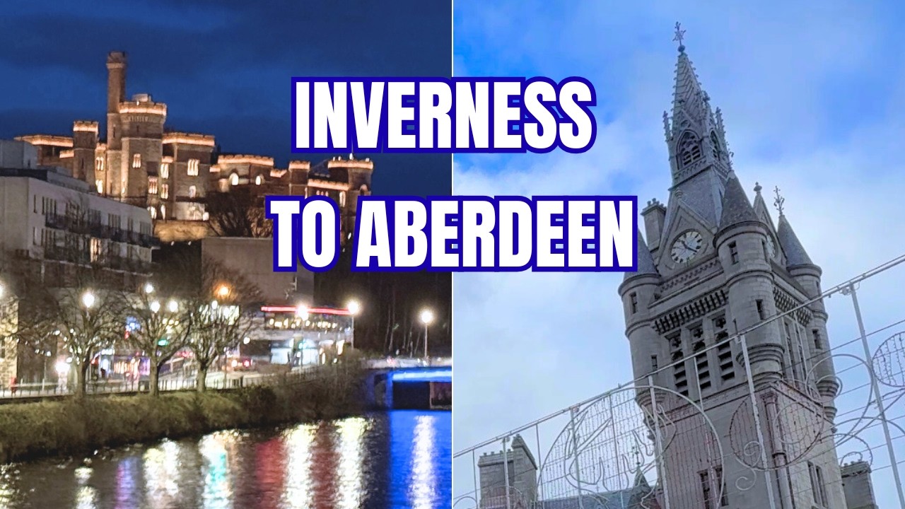 Taking The Bus From Inverness To Aberdeen