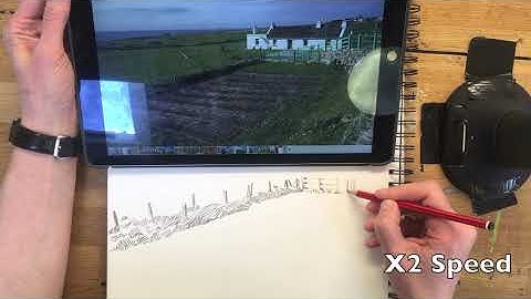 04 Landscape Drawing with Mark Making