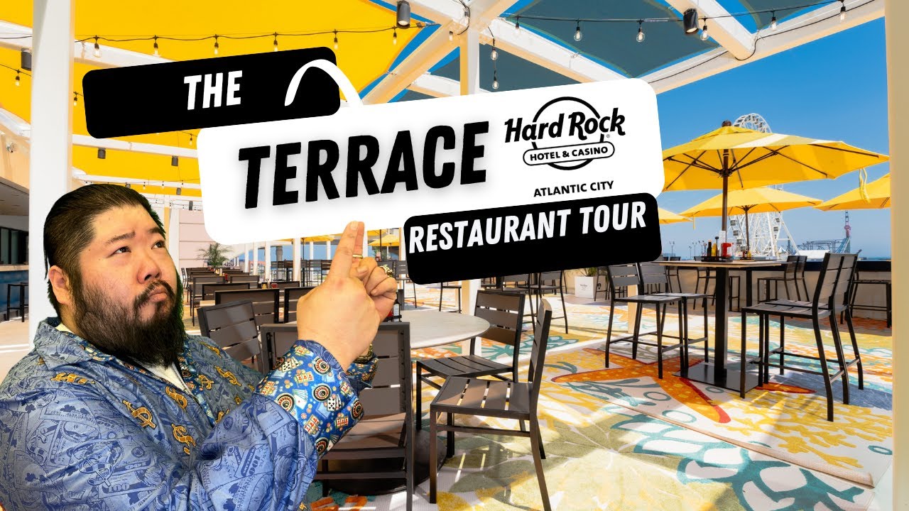 The Terrace @ Hard Rock AC! Open For The Summer!! Full Menu Tour!!