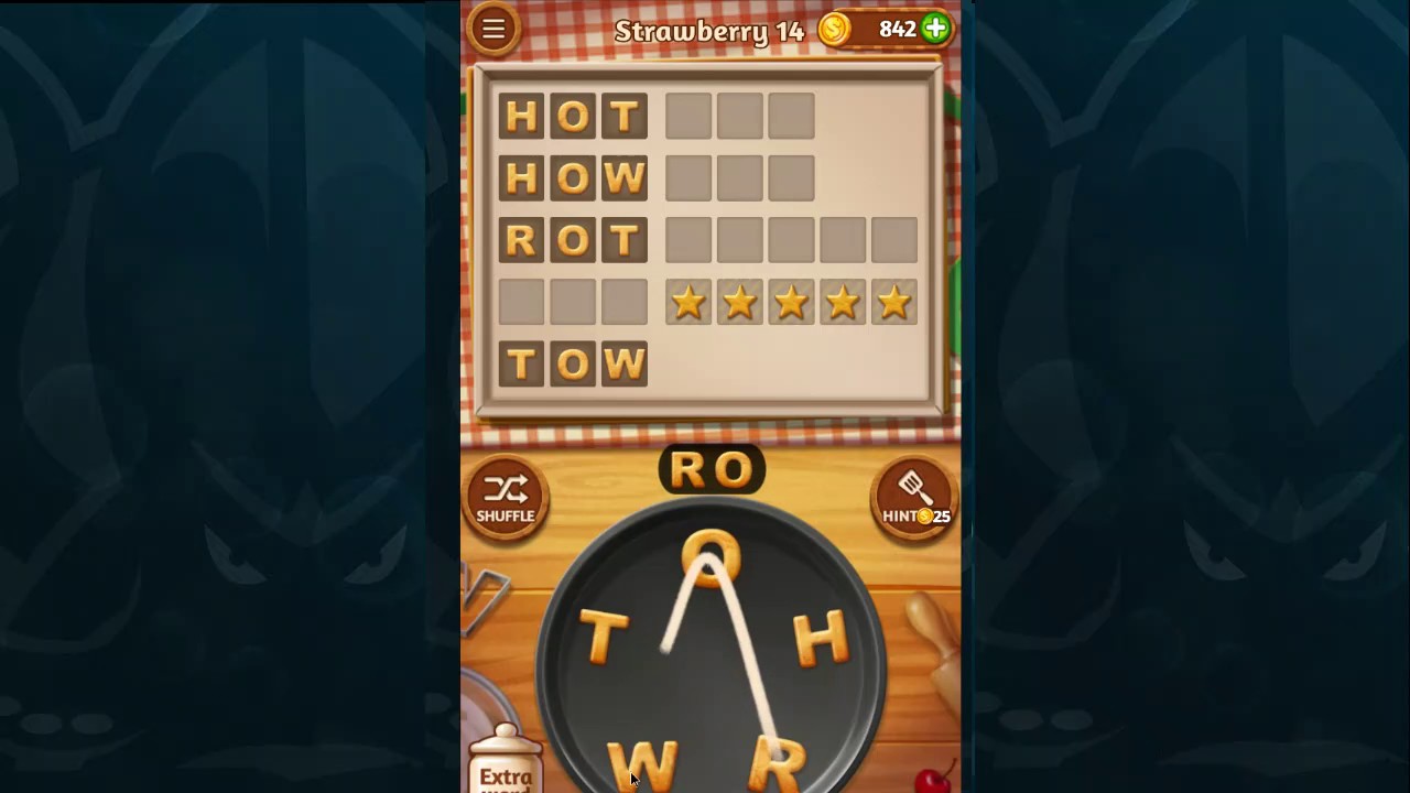 Word Cookies Walkthrough STRAWBERRY Level 14 Solved YouTube
