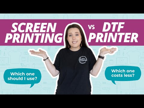 Screen Printing Vs Dtf Printer: Which Method Is Better?