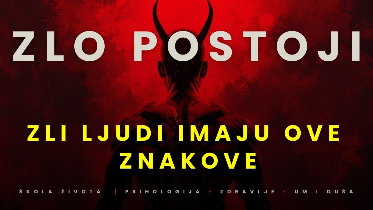 ZLI LJUDI imaju OVE ZNAKOVE