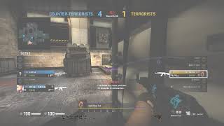 Counter Strike Global Offensive Official Matchmaking | 1 v 4 Clutch [Cache]