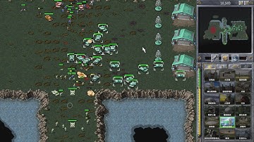 Red Alert Remastered-Mujalli Mod-Random+Hard AI VS 6 Hard Soviet AI "2v4/6 Central CO-OP"