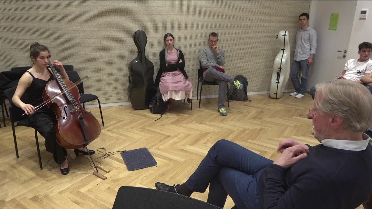 March 7, 2023, Master-class with Frans Helmerson: The Festival פסטיבל קשת ערן