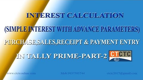 SIMPLE INTEREST WITH ADVANCE PARAMETERS