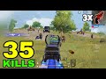 35 KILLS - BEST RUSH GAMEPLAY in SEASON 17🔥 | 3x Flare Guns | PUBG Mobile