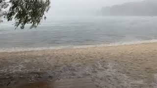 a rainy day in cape cod