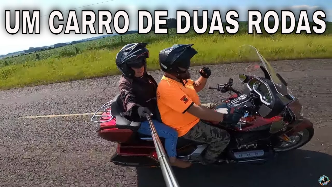DESCOBRINDO O BRASIL EP48 - PASSEIO COM UMA HONDA GOLDWING - FOI A PRIMEIRA MOTO QUE SONHEI