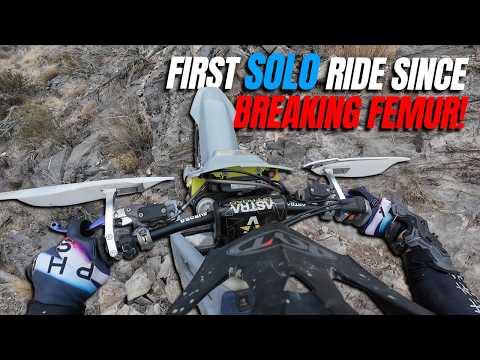 First SOLO Hard Enduro Ride Since I Broke my Femur