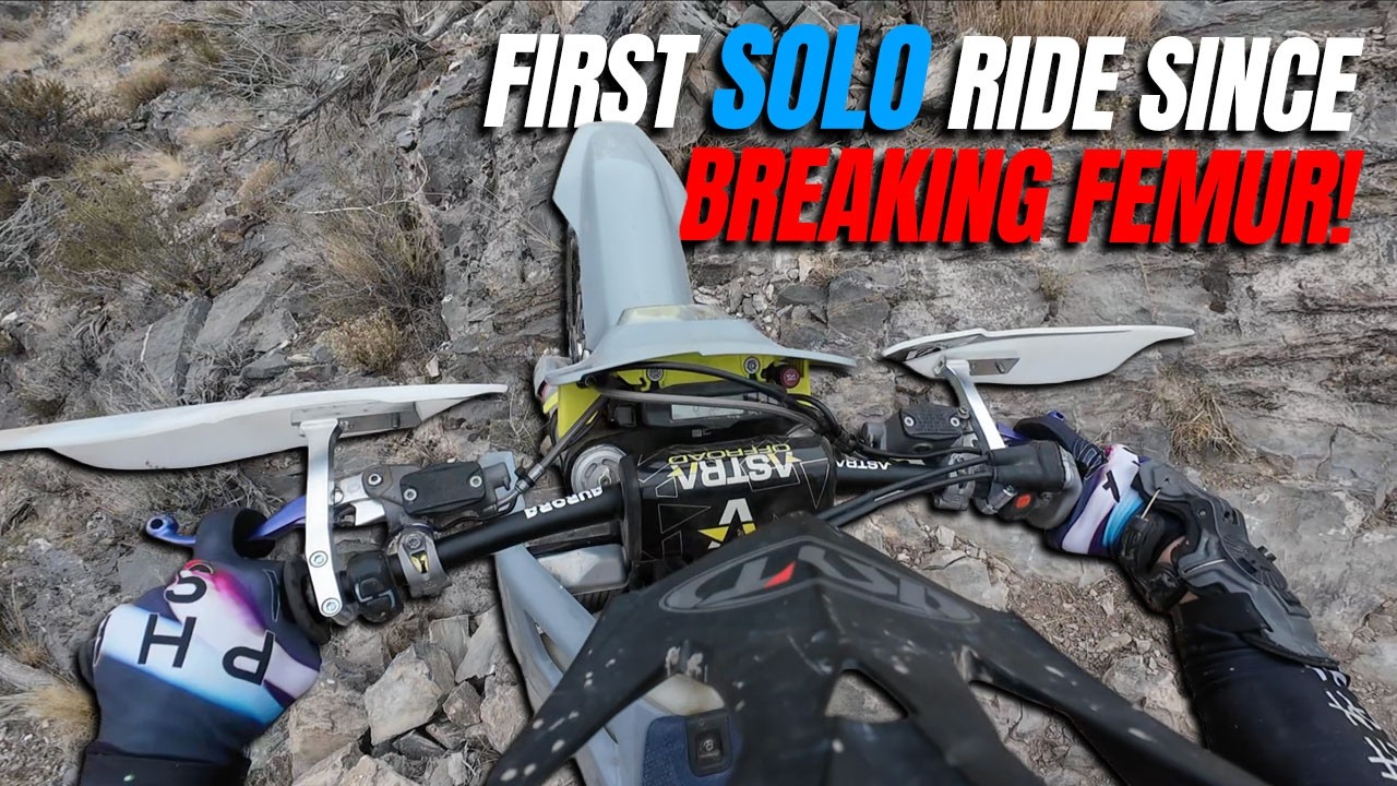 First SOLO Hard Enduro Ride Since I Broke my Femur