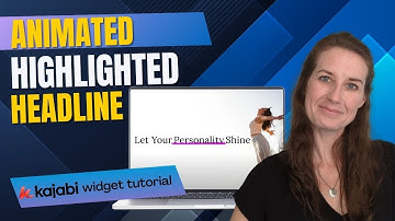 Add an Animated Highlighted Headline in Kajabi (Easy Widget Tutorial)