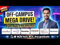 🔥Tech Mahindra, Accenture, Deloitte, harman hiring | 8 LPA | Any graduate | 2027–2021 Batch