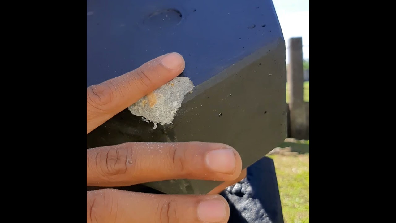 Rebel RockFit Concrete Dumbbell Drop Test