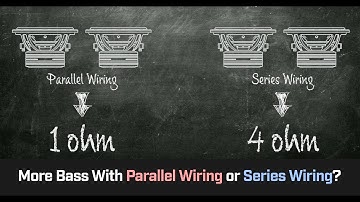 Parallel Wiring vs Series Wiring - More Bass?  Cahh Audio 101