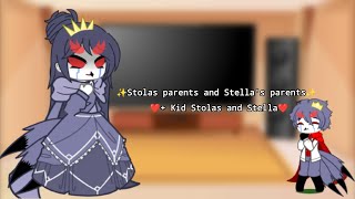 ✨Stolas parents and Stella's parents✨❤  Kid Stolas and Stella❤ React to S2Ep4😭