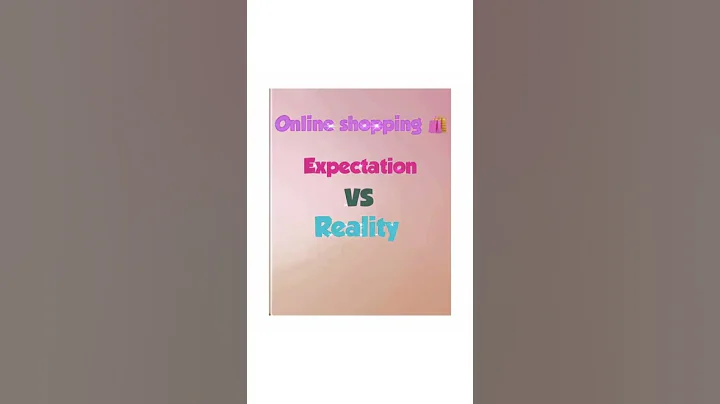 Expectation vs Reality