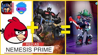Angry Birds Transformers - Before & After - All Red Combos screenshot 3