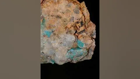 Amazonite Smokey Quartz in Microcline 368g
