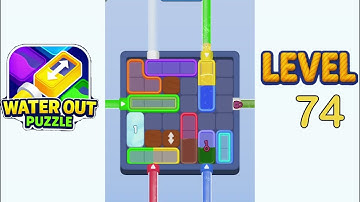 Water Out Puzzle Level 74 Walkthrough Solution