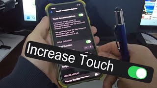 How To Increase Touch Sensitivity On Iphone 12
