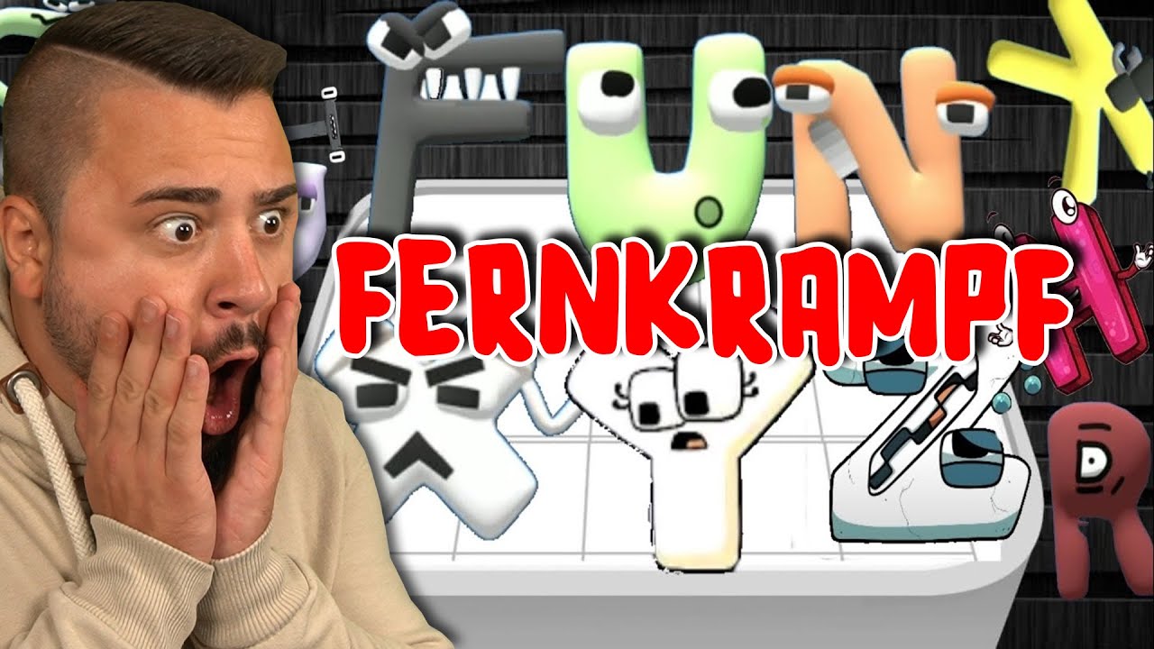 PROJEKT FERNKRAMPF in MERGE ALPHABET LORE! 😂