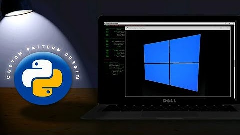 how to make logo of window 10 by using turtle graphics of python