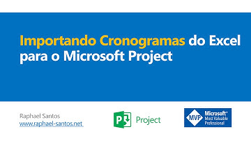 Importando Cronogramas do Excel para o Project