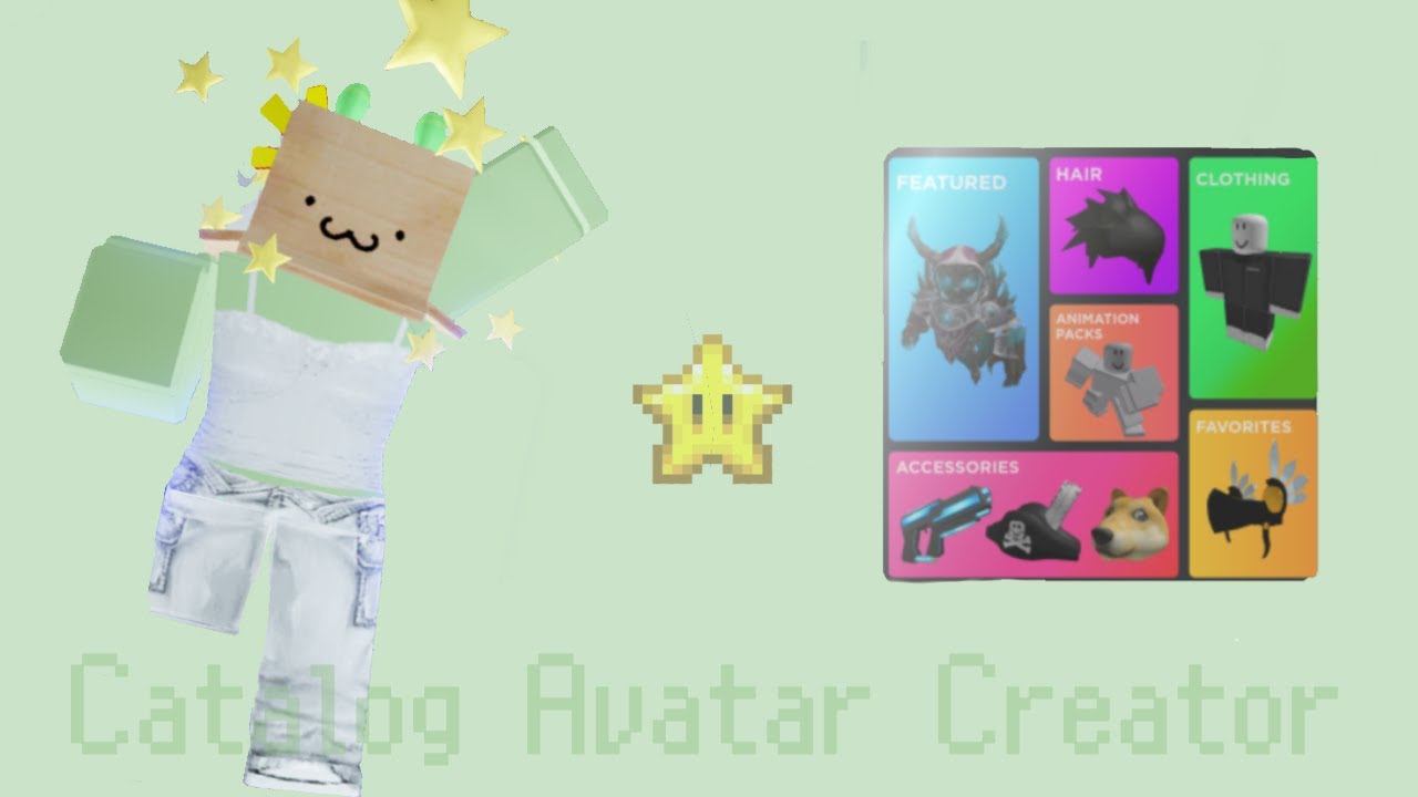 “How Do You Pose In Catalog Avatar Creator?” || ROBLOX - YouTube
