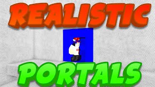 REALISTIC PORTALS!! | Build a Boat for Treasure ROBLOX