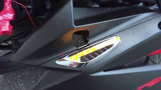 Cbr250rr眉ウインカー サイドマーカー試作 Youtube Cbr250rr眉ウインカー サイドマーカー試作 Youtube