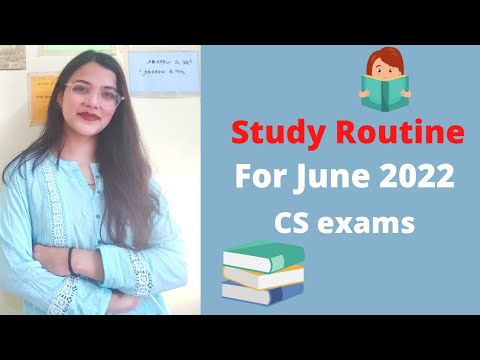 Study routine for CS June 2022 attempt 🔥 | 2.5 months to go for exams 🤫 ...