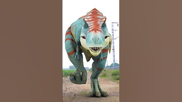 T-rex Dinosaur Chase #dinosaur #dinosaurs #jurassicworld