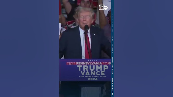 Trump thanks Pennsylvania doctors that treated him after assassination attempt
