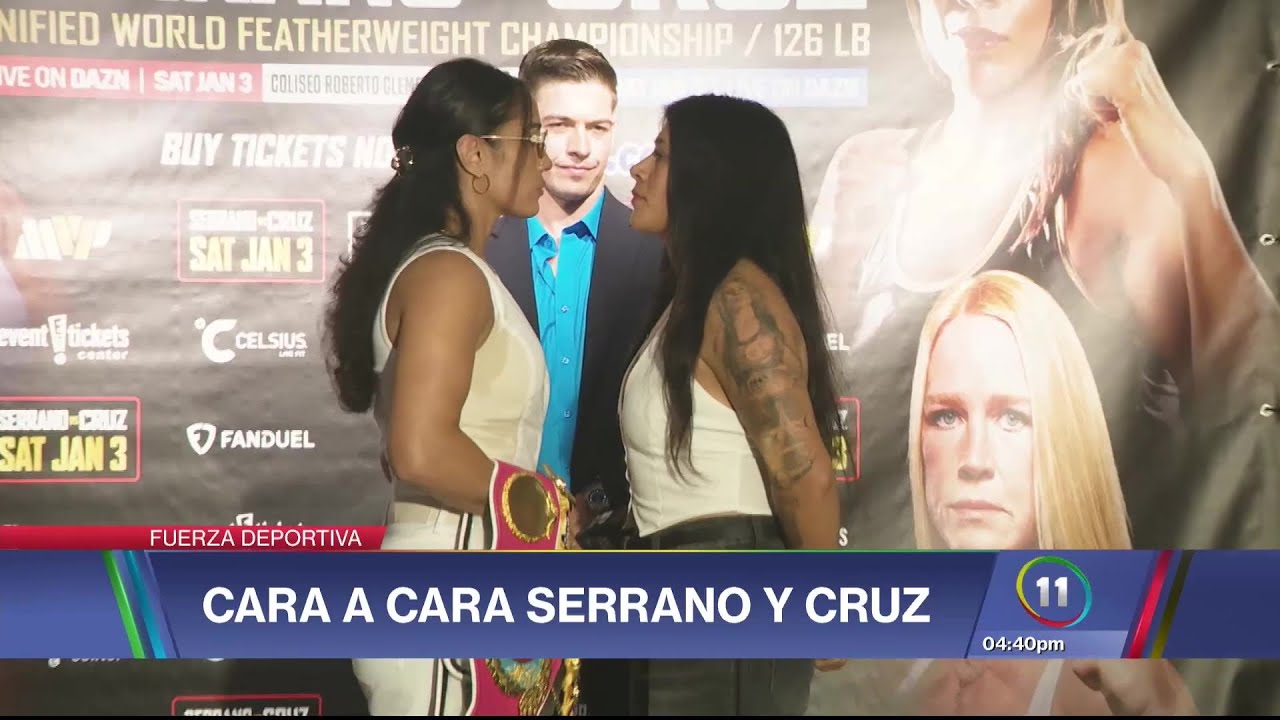 Amanda Serrano y Erika Cruz prometen una “guerra garantizada” en Coliseo Roberto Clemente