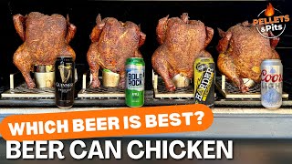 Beer Can Chickens  we tested 4 different flavors