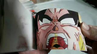 Goku vs frieza flipbook animation.dragonball z flipbook fights.