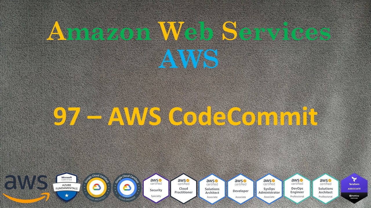 AWS - CodeCommit - Репозитории для хранения исходного кода - YouTube