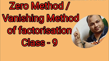 Zero method# factorisation # class 9 # ex 8.1 west bengal board# Govind sir # Classes of Govind sir