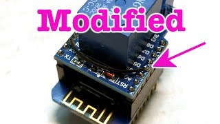 Modifying Wemos Relay shield