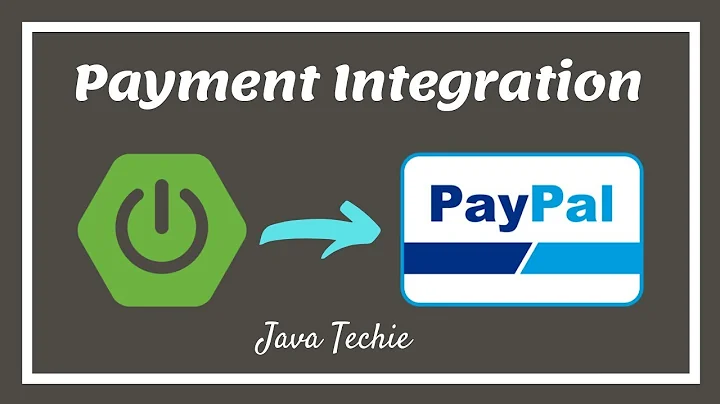 Spring Boot Payment Gateway With @PayPal |  Example | Java Techie