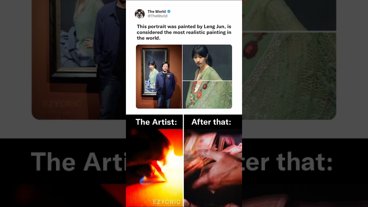 The most realistic art ever 😳