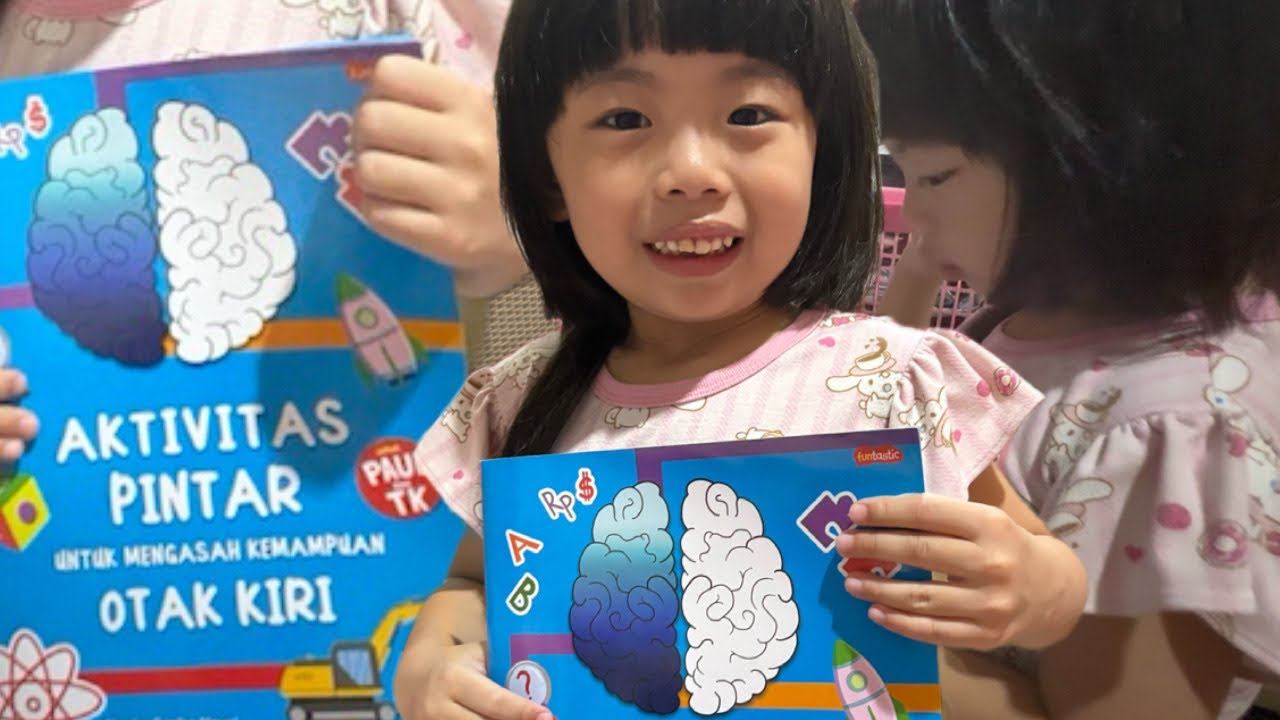 Ikutin Ella kerjain soal Paud mengasah otak kiri yuks #gielve#trending#kids#viral#belajaranaktk 